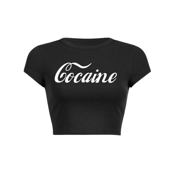 Haut court spécial Cola Y2K pour bébé 
