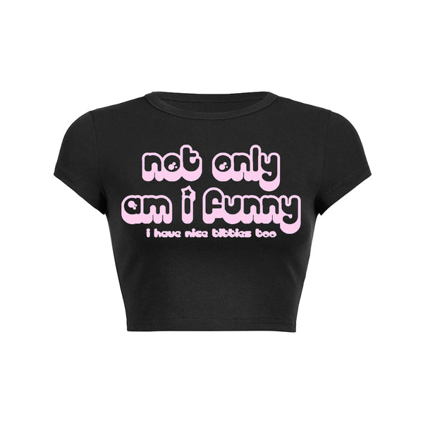 T-shirt bébé « Je ne suis pas seulement drôle » 