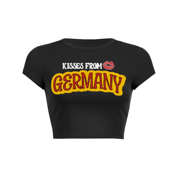 T-shirt bébé « Bisous d'Allemagne » 1 