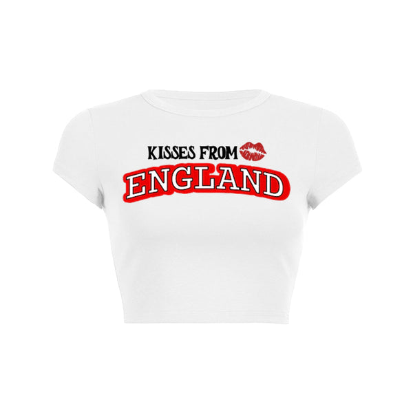 T-shirt bébé « Bisous d'Angleterre » 1 