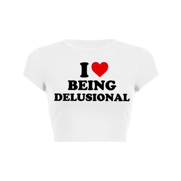 T-shirt bébé Y2K « Being Delusional » 