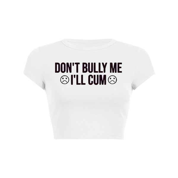 T-shirt court pour bébé « Don't Bully Me » des années 2000 