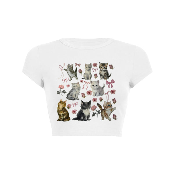 Sweat-shirt à nœud Softgirl coquette 