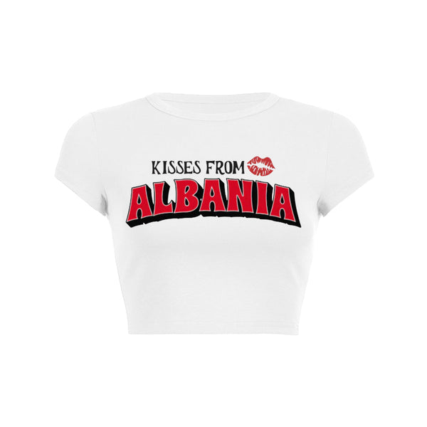 T-shirt bébé « Bisous d'Albanie » 1 
