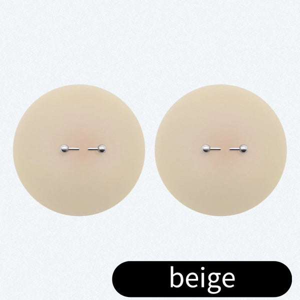Cache-tétons percés artificiels (1 paire)
